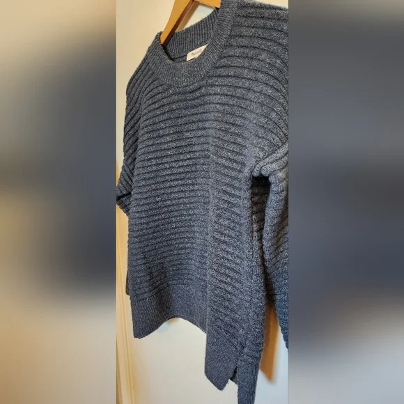 Madewell Blue Knit Sweater - Picture 2 of 5